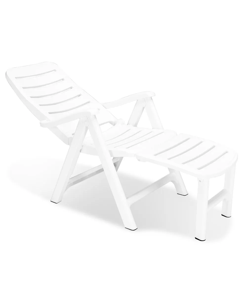 Premiere armchair with a footrest