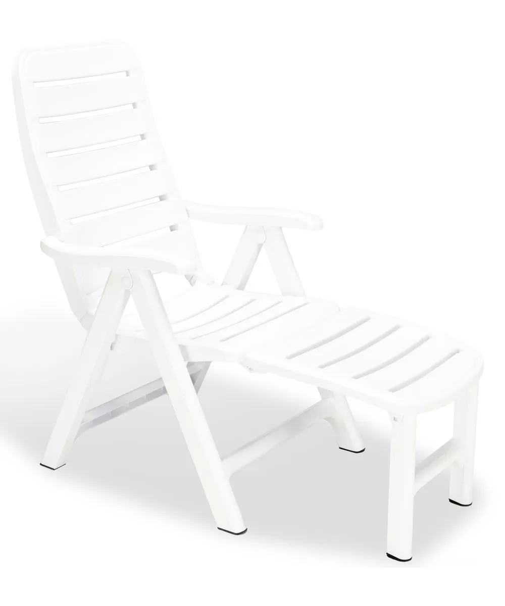 Premiere armchair with a footrest