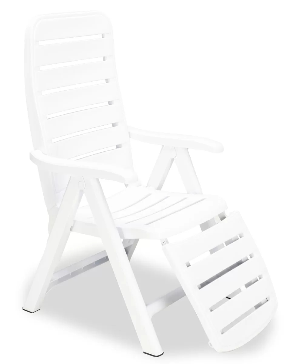 Premiere armchair with a footrest