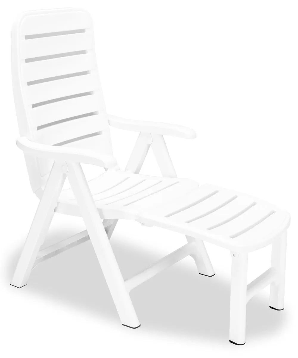 Premiere armchair with a footrest