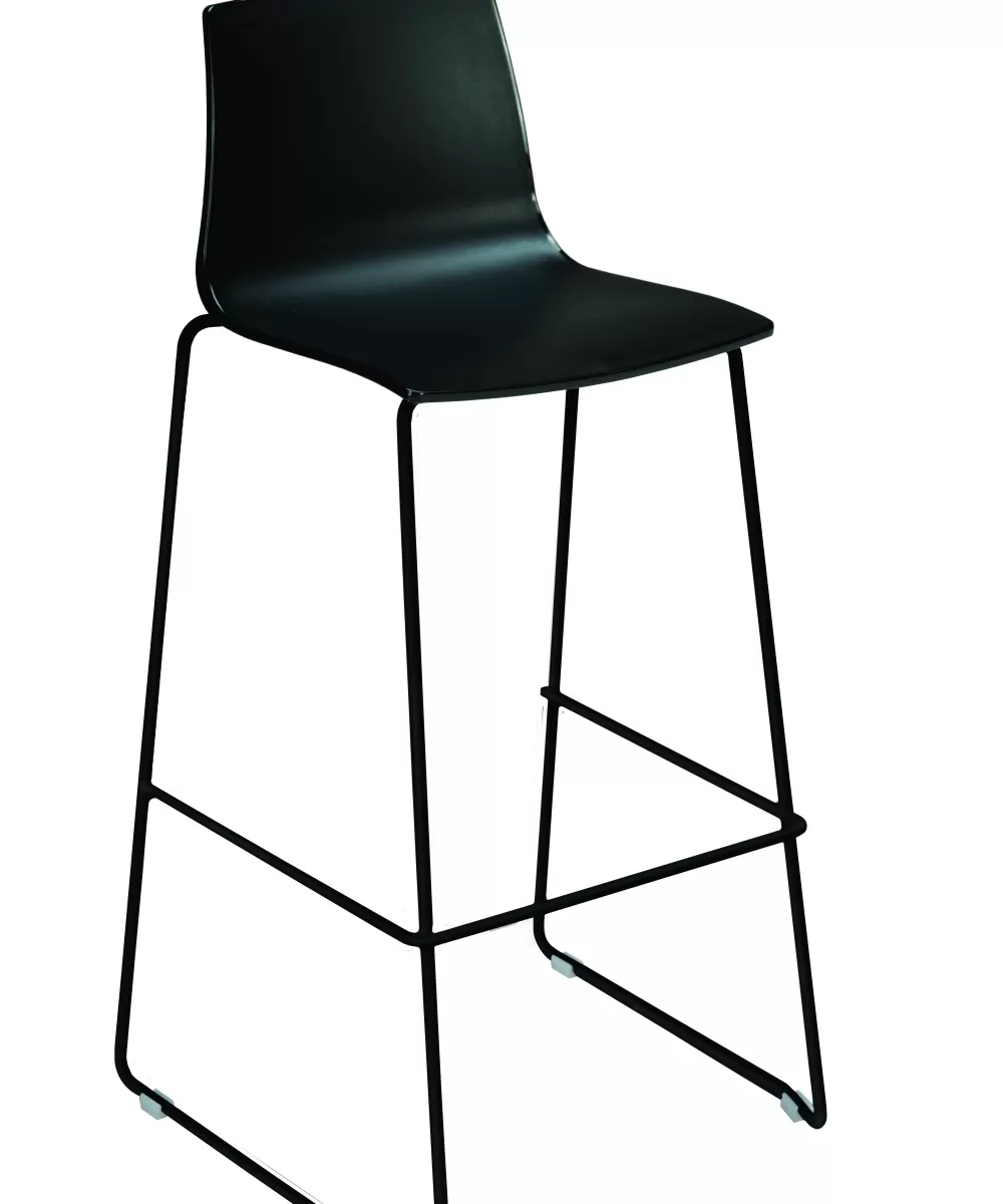 Imola stool Fix black