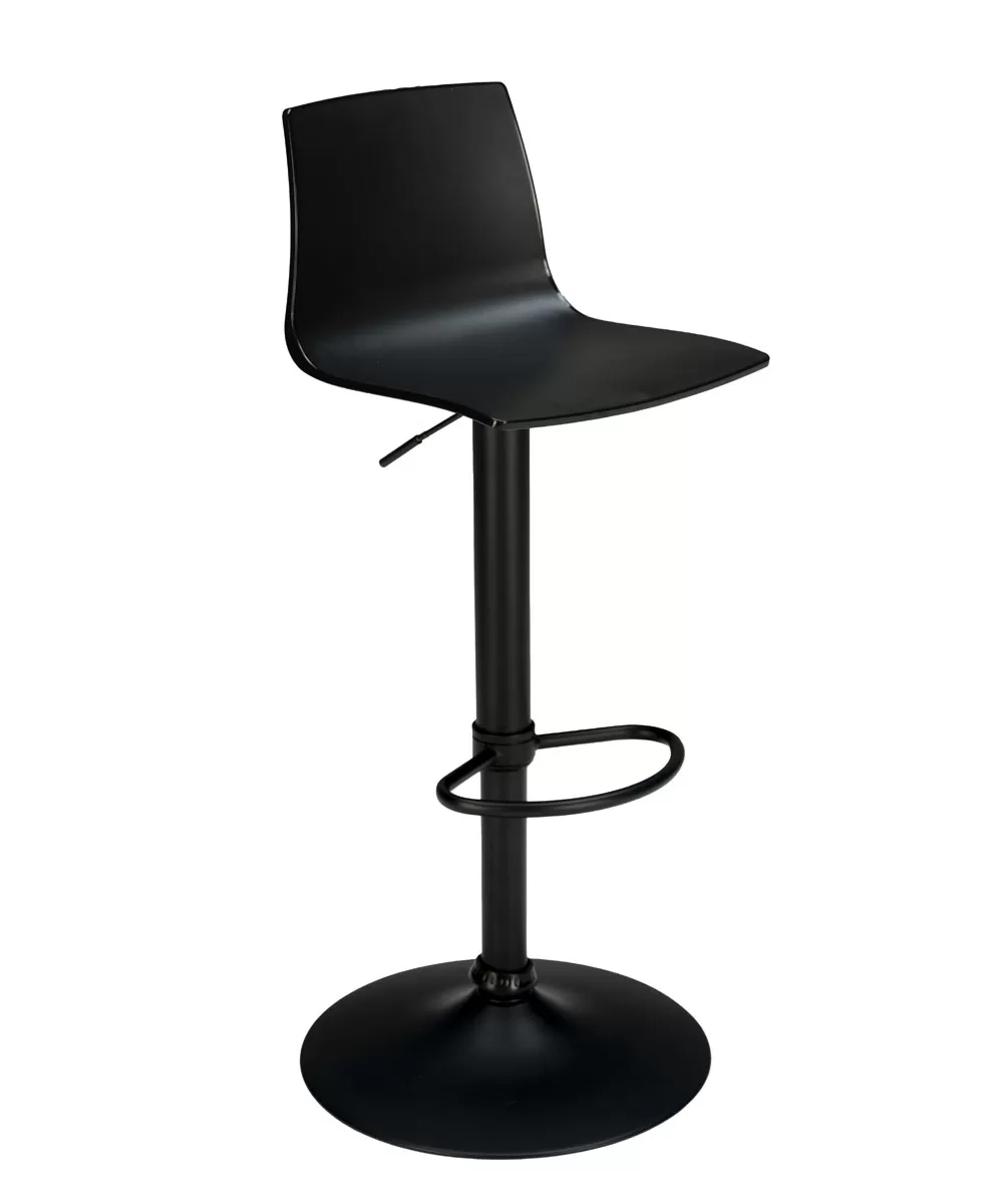 Imola gas stool with a black base