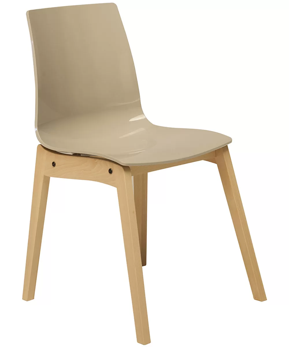 Lollipop wood chair
