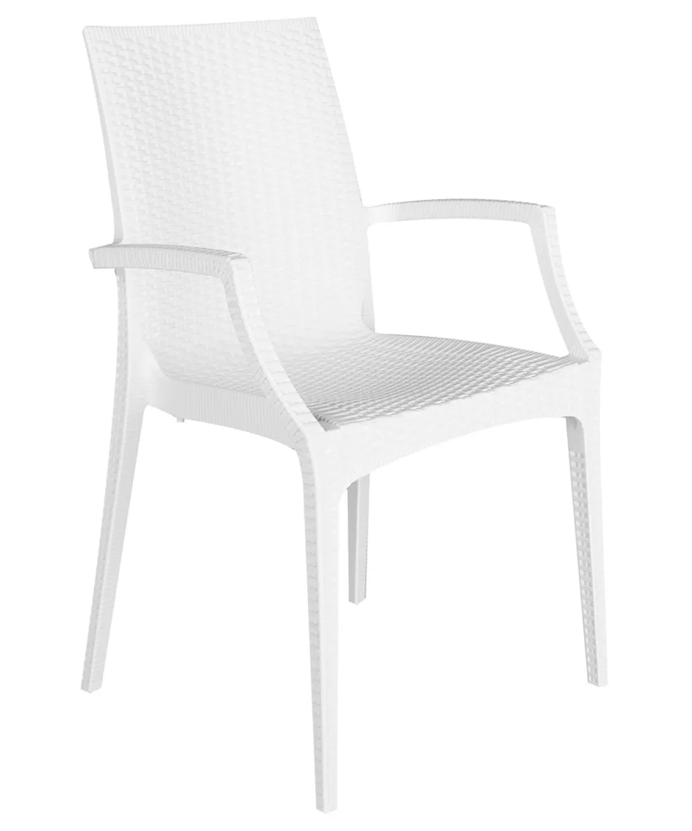 Rattan Bistrot armchair