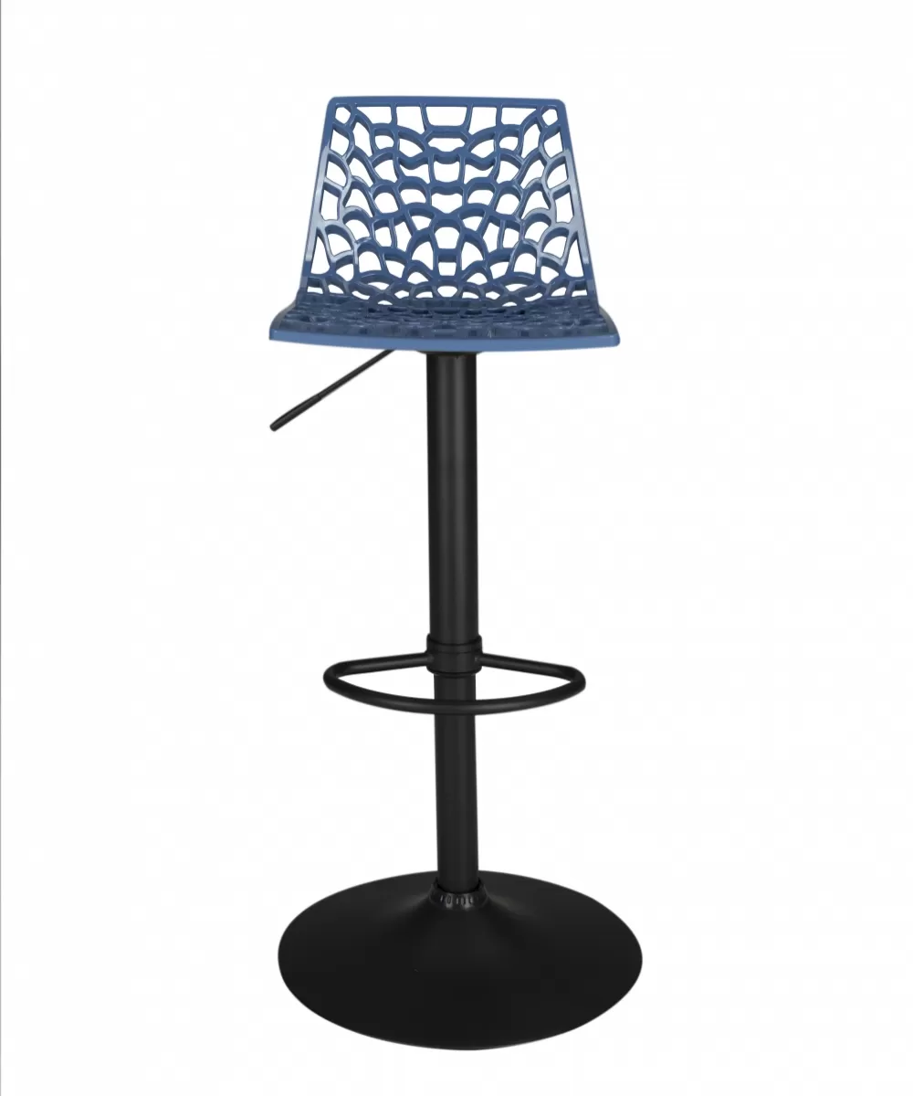 Sgabello Spider Gas base nera