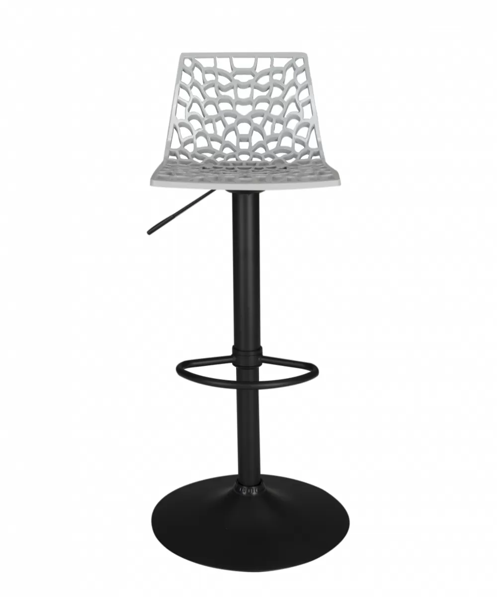 Sgabello Spider Gas base nera